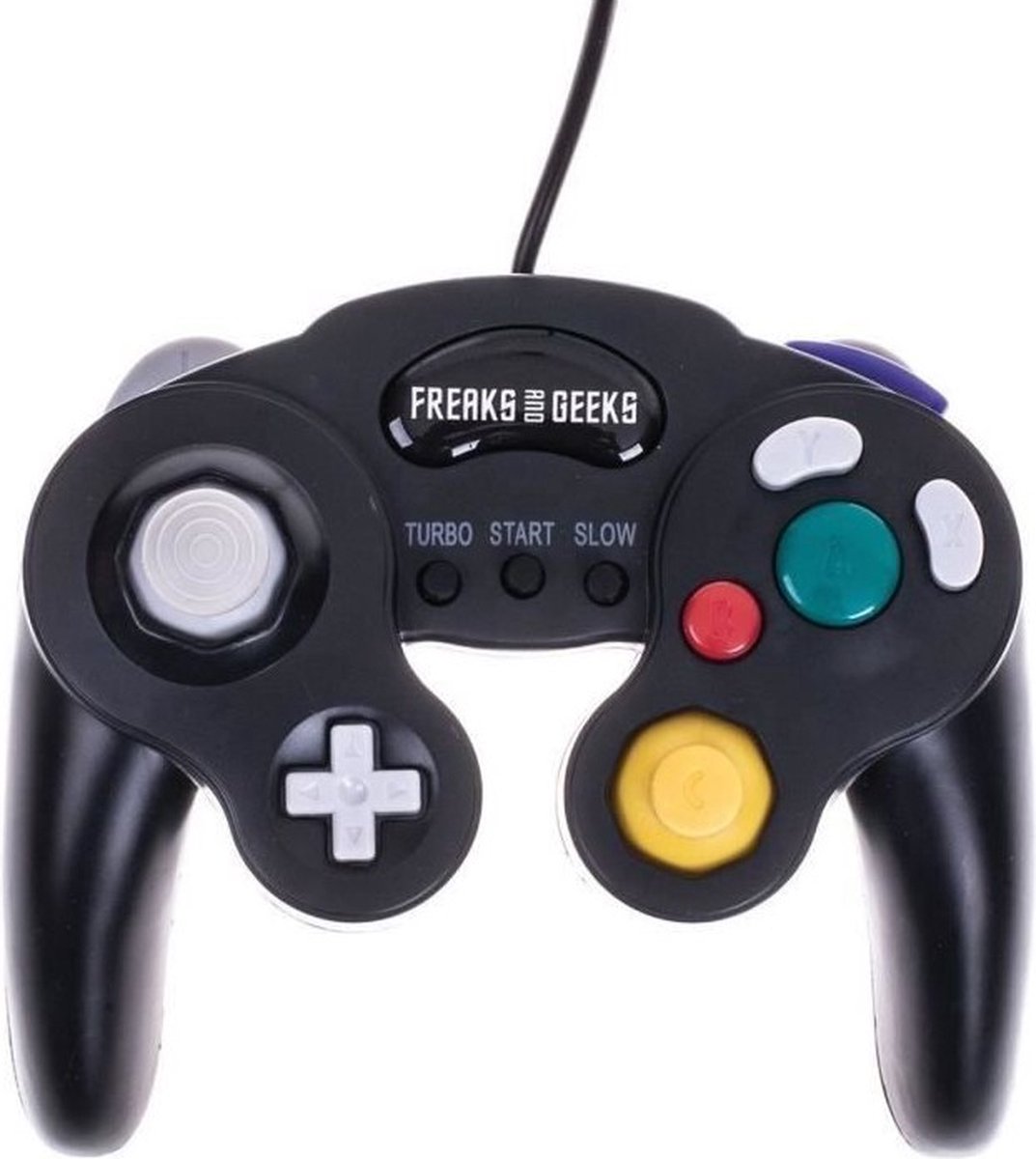 Nintendo wii gamecube turbo controller 2 orig - Nintendo Wii/Gamecube Turbo Controller (zwart)