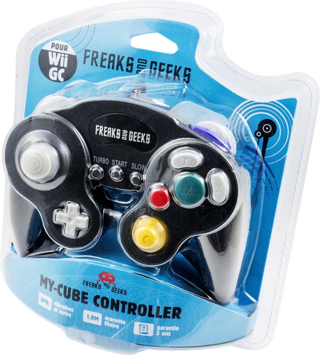 Nintendo wii gamecube turbo controller