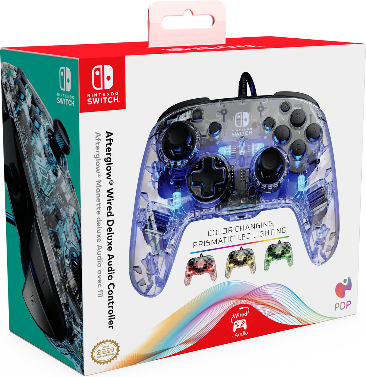 Pdp afterglow switch bedrade contr 4 orig - PDP Afterglow Controller (meerkleurig)