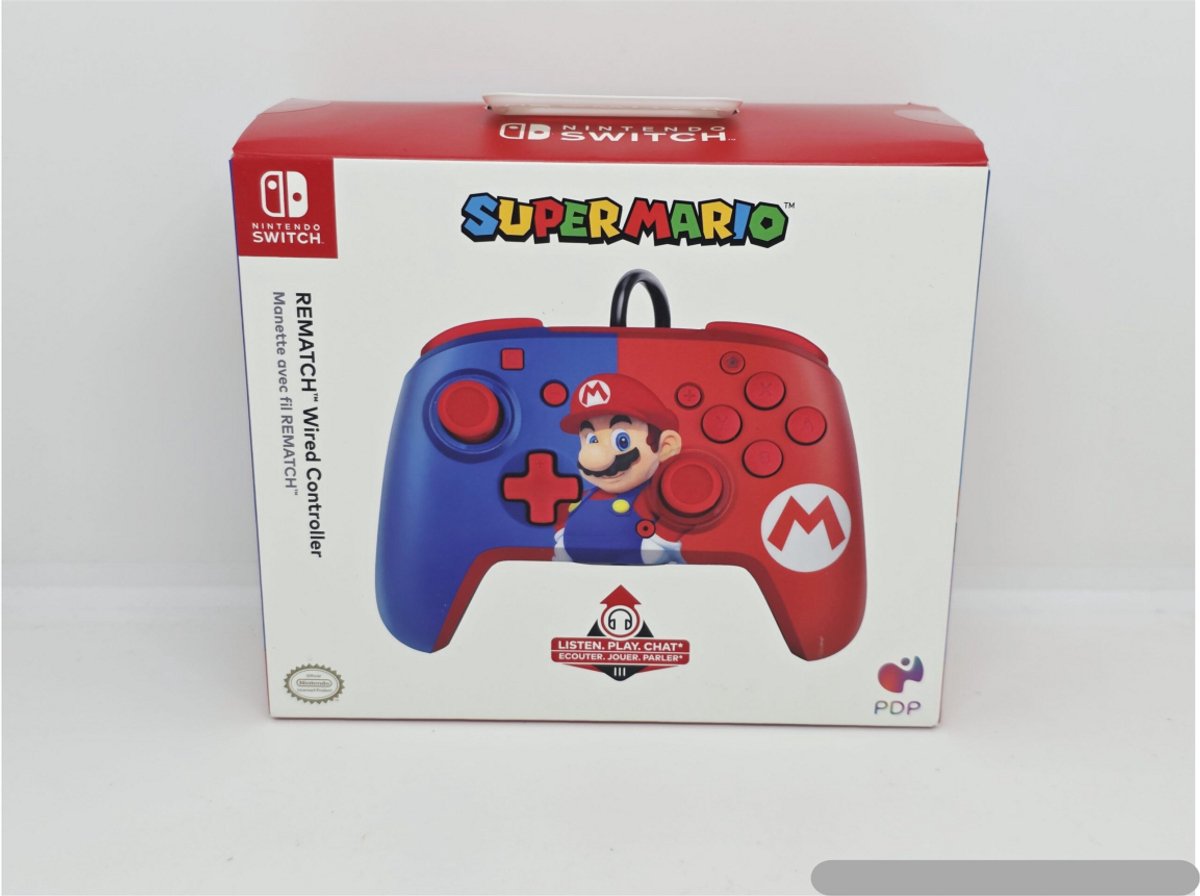 Pdp faceoff deluxe audio nintendo 10 orig - PDP Faceoff Deluxe+ Audio Controller