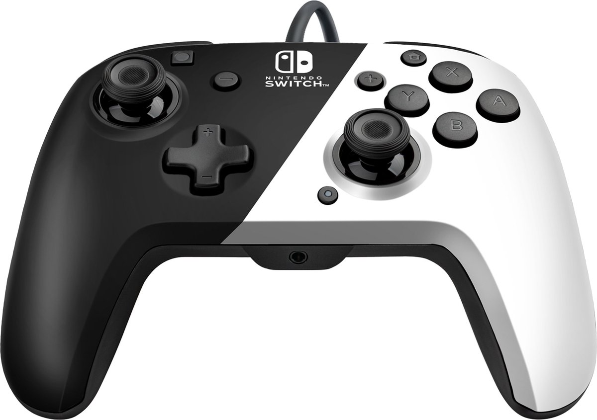 Pdp faceoff deluxe audio nintendo 10290675 4 orig - PDP Faceoff Deluxe+ Audio Nintendo Switch Controller (zwart)