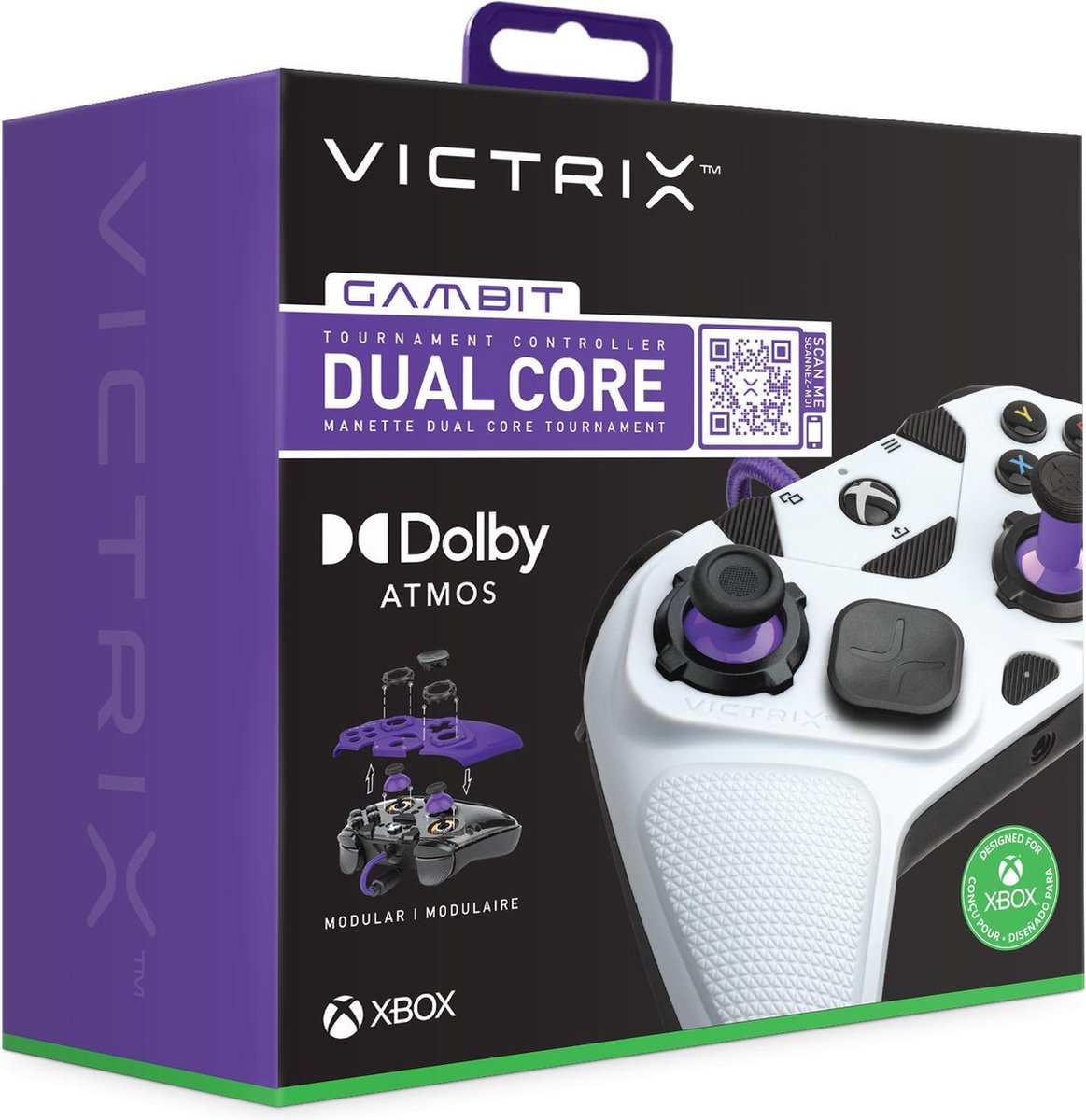 Pdp victrix gambit tournament xbox 5 orig - PDP Victrix Gambit Tournament Controller (wit)