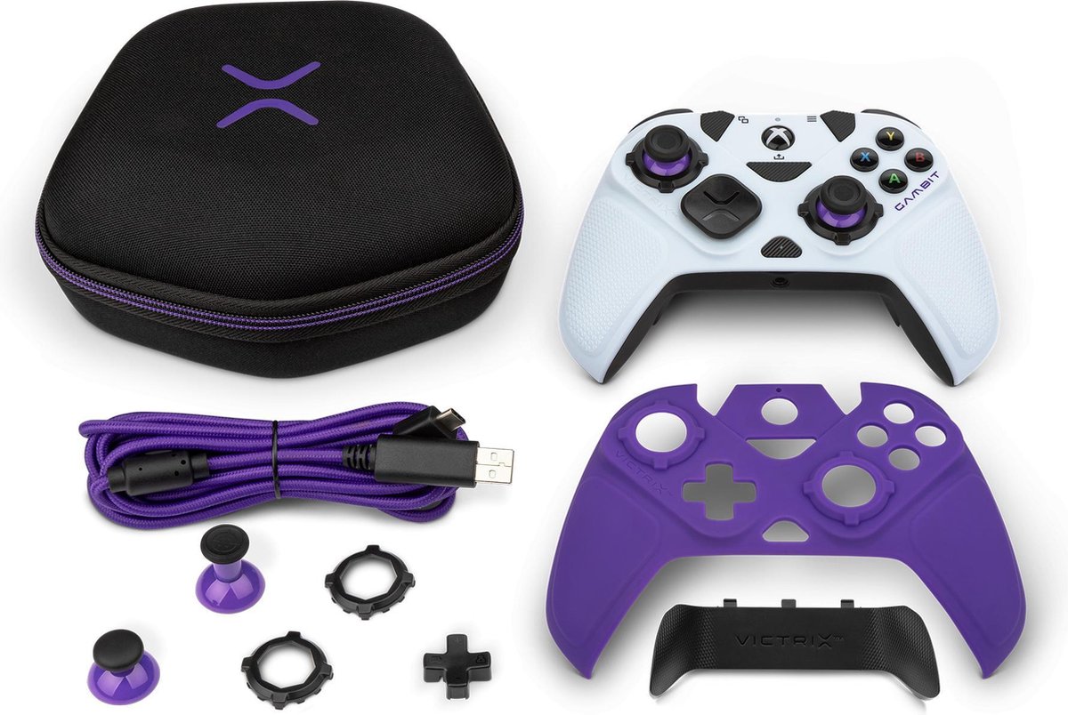 Pdp victrix gambit tournament xbox 6 orig - PDP Victrix Gambit Tournament Controller (wit)