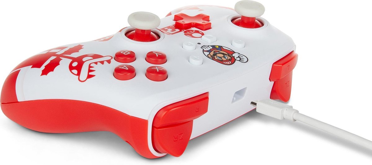 Powera enhanced controller mario gesc 8 orig - PowerA Enhanced Controller