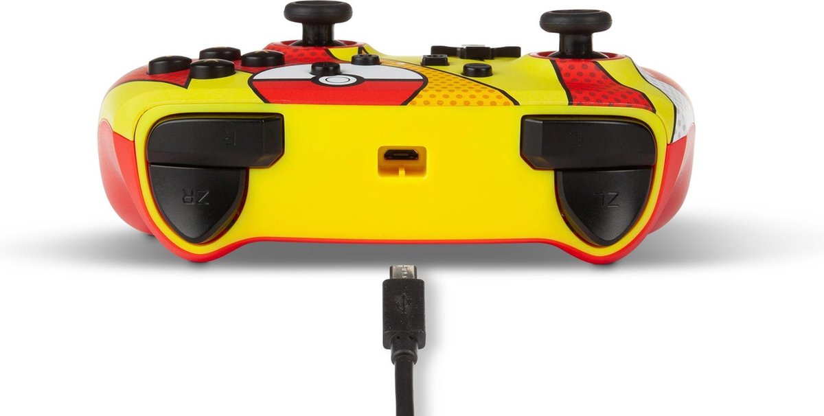 Powera enhanced nintendo switch contr 9554078 10 orig - PowerA Enhanced Nintendo Switch Controller (geel)