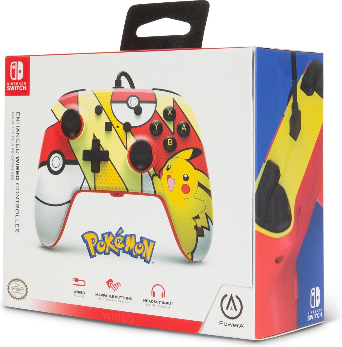 Powera enhanced nintendo switch contr 9554078 5 orig - PowerA Enhanced Nintendo Switch Controller (geel)