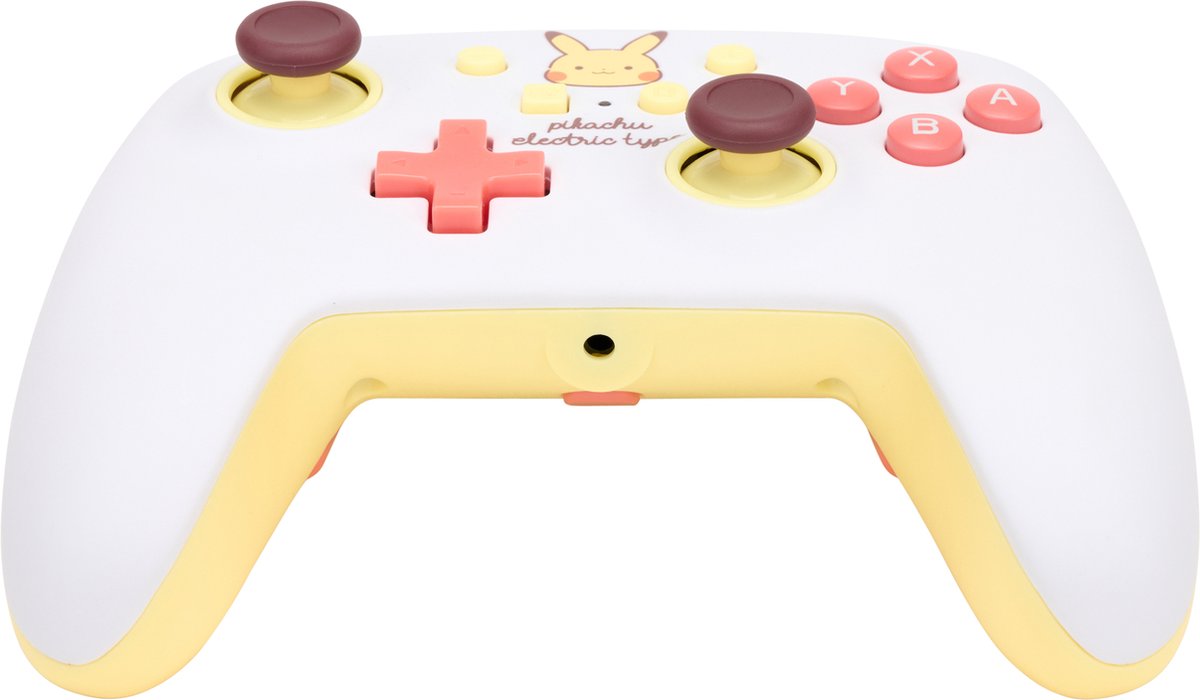 Powera geavanceerde bedrade controlle 9554090 3 orig - PowerA Geavanceerde Bedrade Controller (geel)