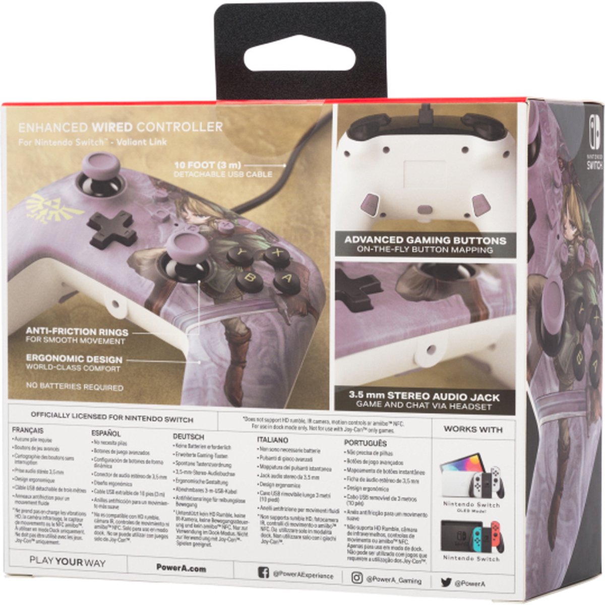 Powera geavanceerde bedrade controlle 9554140 5 orig - PowerA Geavanceerde Bedrade Controller
