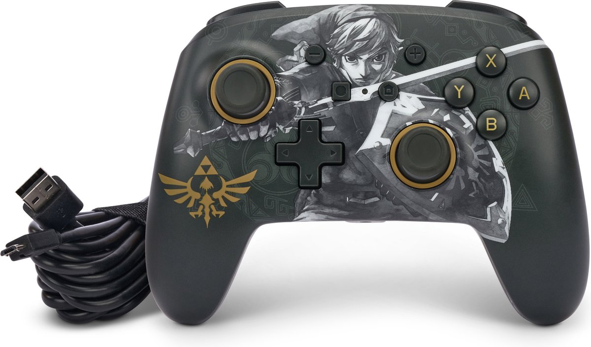 Powera geavanceerde bedrade gamecontr 9553758 10 orig - PowerA Geavanceerde Bedrade Gamecontroller Voor Controller (zwart)