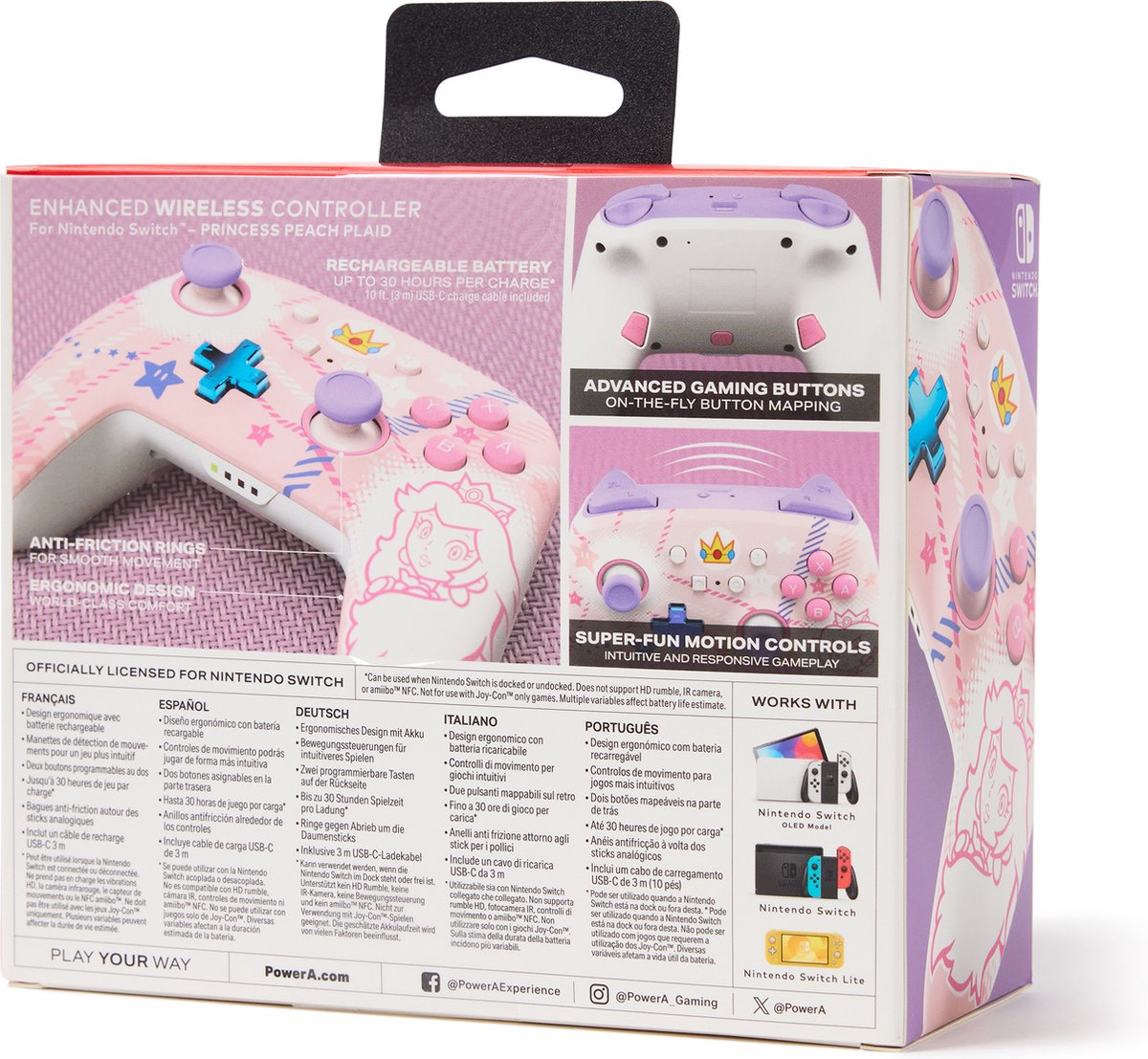 Powera geavanceerde draadloze control 9553792 8 orig - PowerA Geavanceerde Draadloze Controller