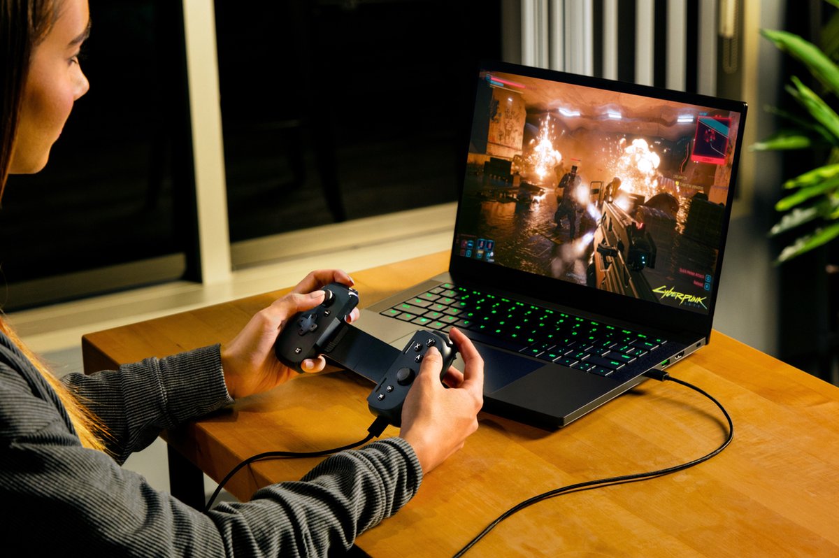 Razer kishi v2 usb c controller voor 2 orig - Razer Kishi V2 USB-C Gaming Controller Voor Mobiele controller (zwart)