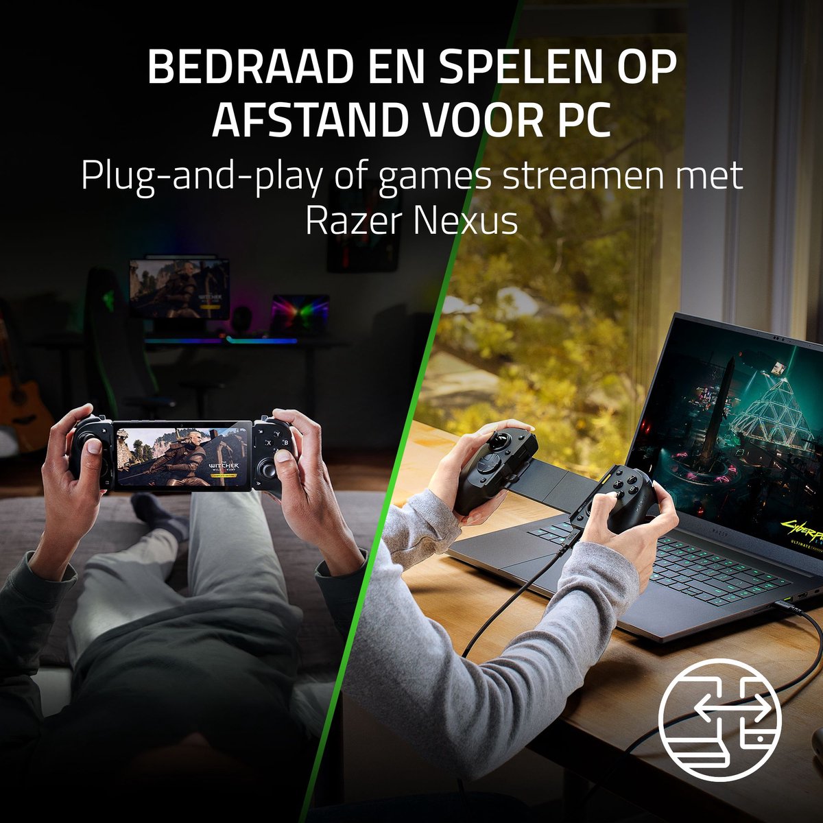Razer kishi v3 pro controller voor i 7 orig - Razer Kishi V3 Pro Gaming Controller Voor Mobiele controller (zwart)