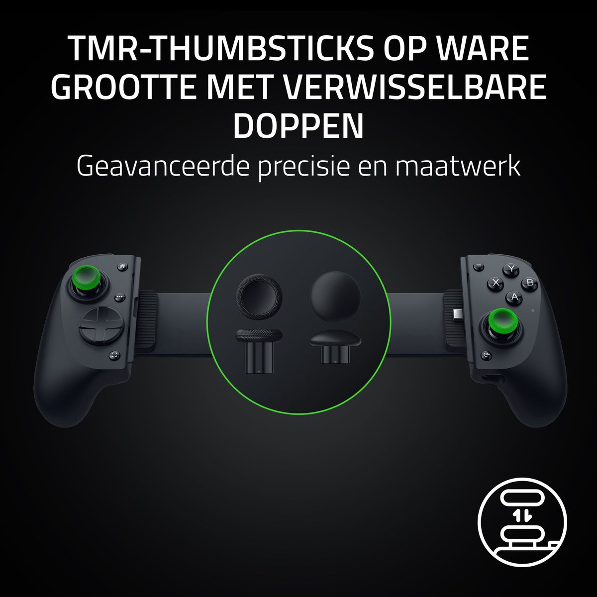Razer kishi v3 pro xl controller voo 6 orig - Razer Kishi V3 Pro Xl Mobiele controller (zwart)
