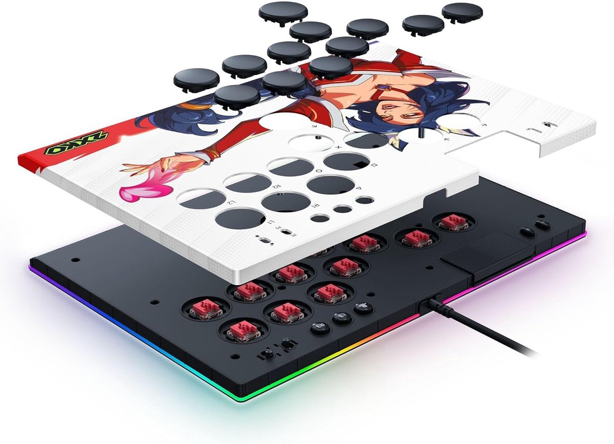 Razer kitsune all button optical arc 2 orig - Razer Kitsune All-Button Optical Arcade Arcadestick