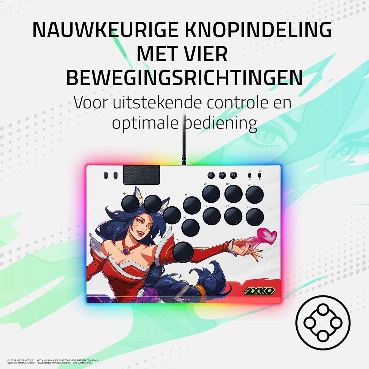 Razer kitsune all button optical arc 4 orig - Razer Kitsune All-Button Optical Arcade Arcadestick