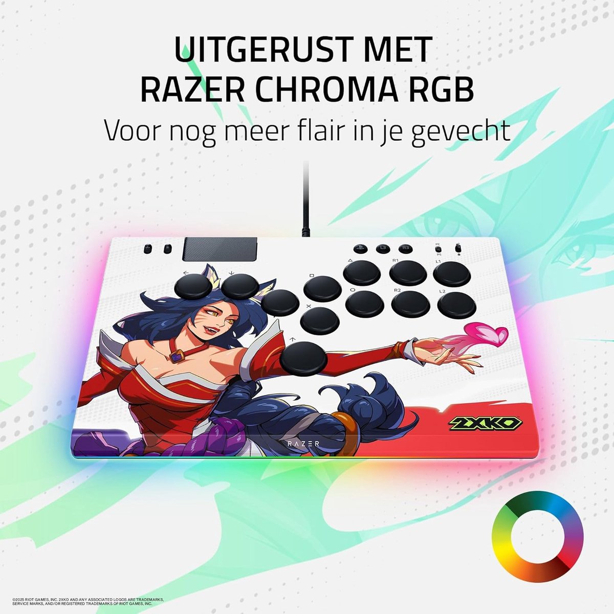 Razer kitsune all button optical arc 7 orig - Razer Kitsune All-Button Optical Arcade Arcadestick