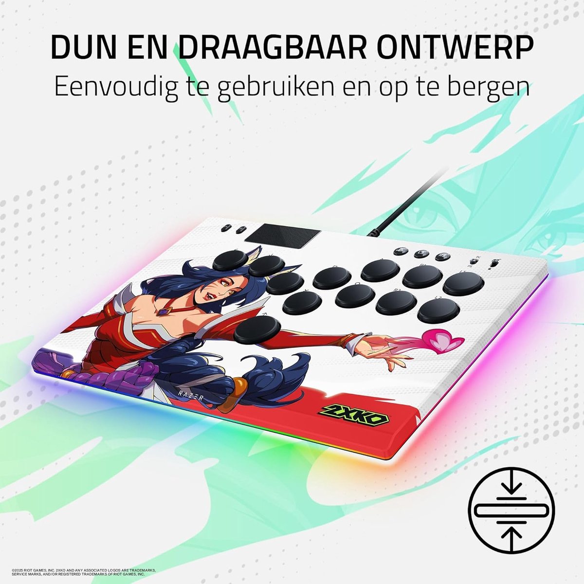 Razer kitsune all button optical arc 8 orig - Razer Kitsune All-Button Optical Arcade Arcadestick