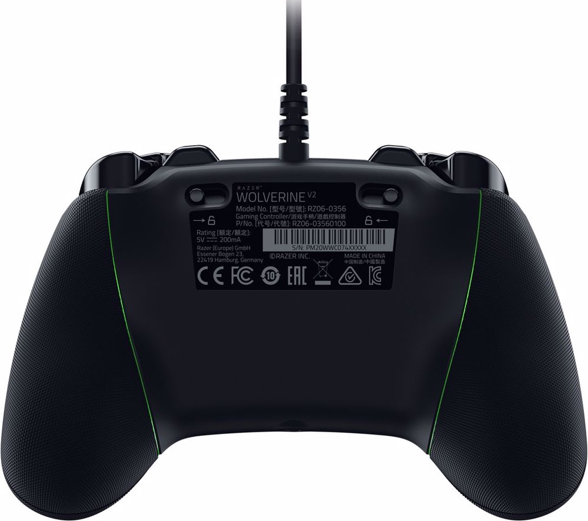 Razer wolverine v2 controller black 10 orig - Razer Wolverine V2 Gaming Controller