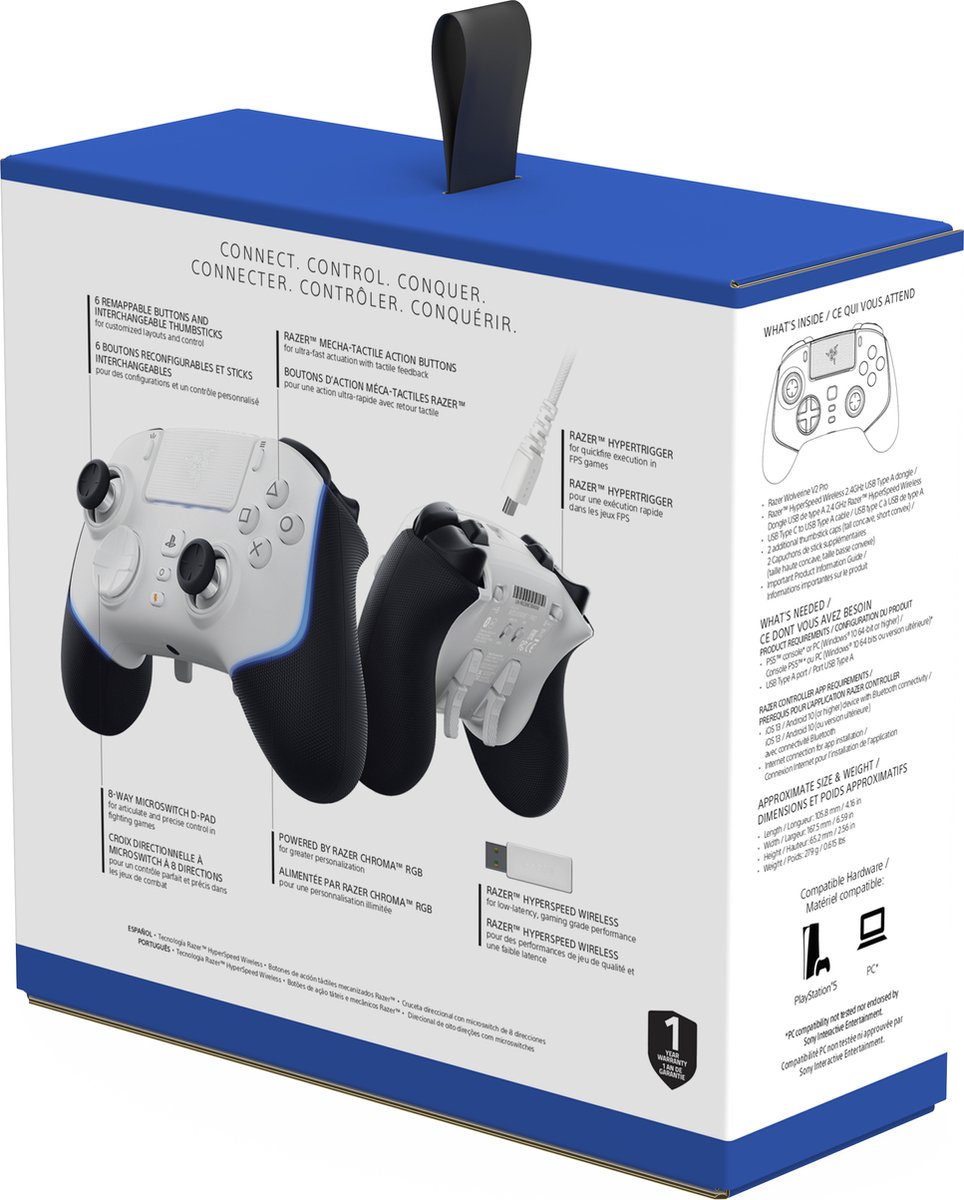 Razer wolverine v2 pro draadloze con 2 orig - Razer Wolverine V2 Pro Controller (zwart)