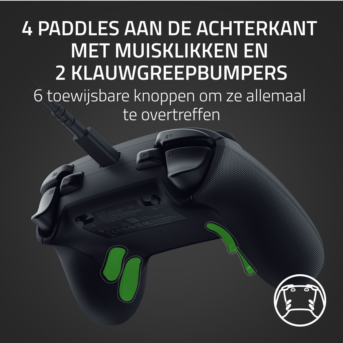 Razer wolverine v3 tournament editie 9553633 5 orig - Razer Wolverine V3 Tournament Editie Controller (zwart)