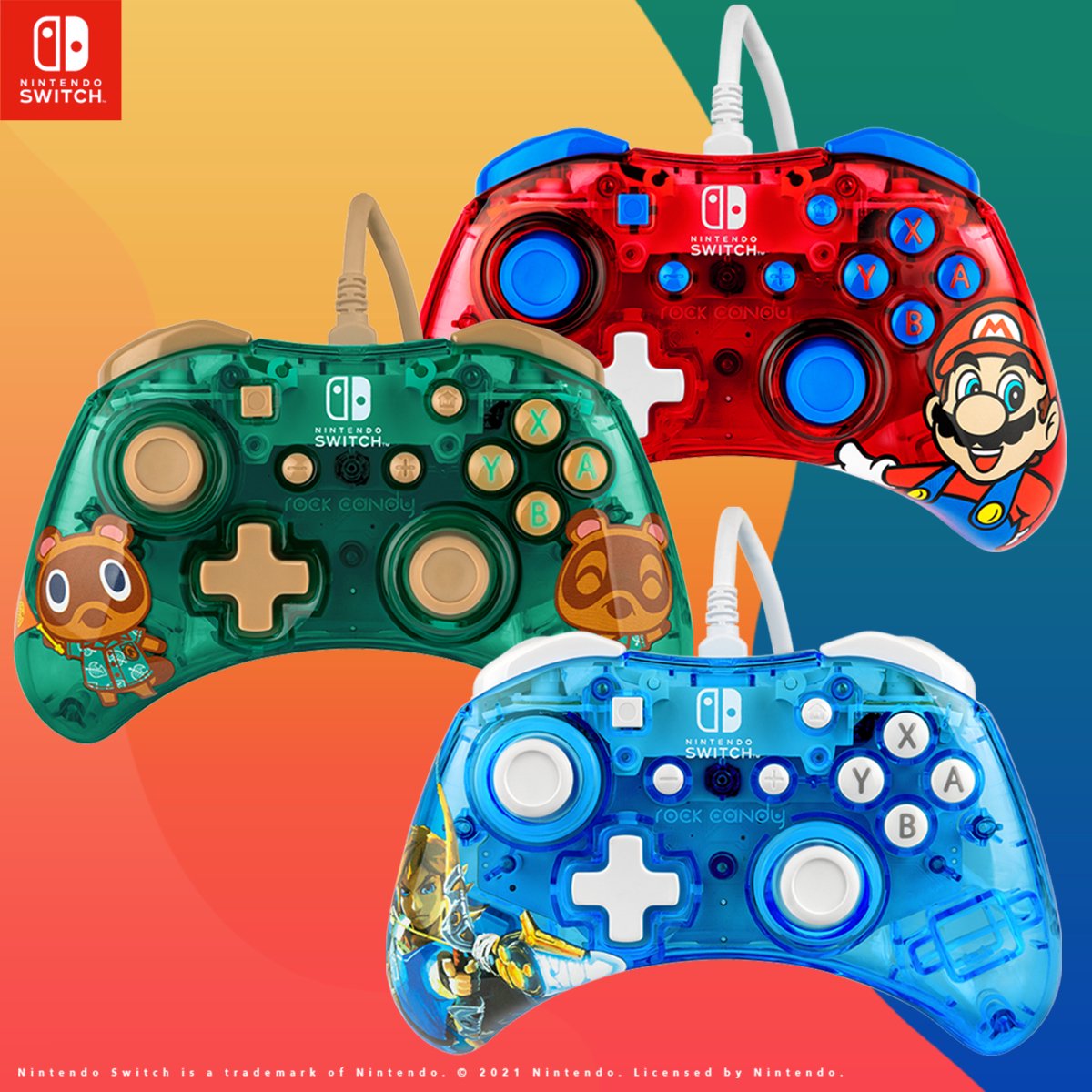 Rock candy wired controller zelda n 10 orig - Rock Candy Wired Controller