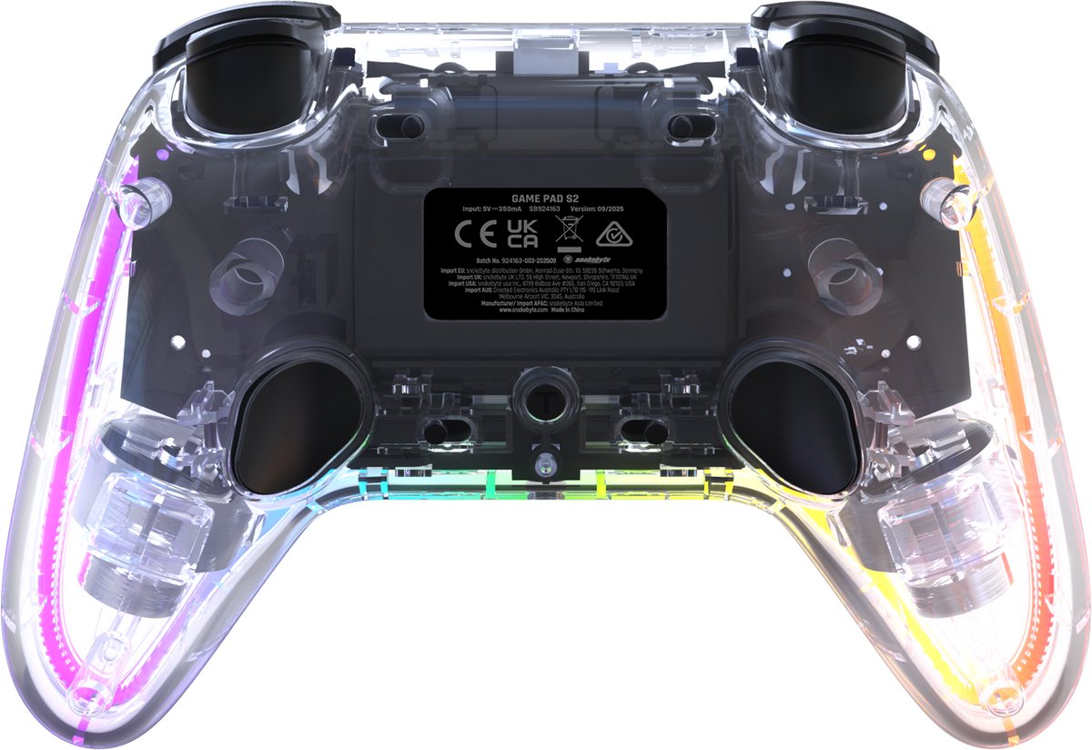 Snakebyte gamepad s2 draadloze controlle 9554080 4 orig - Snakebyte Gamepad S2 Controller (transparant)