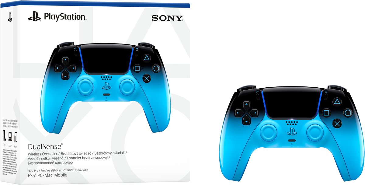 Sony dualsense rhythm blue new draa 2 orig - Sony Dualsense Rhythm Blue New Edition Draadloze Controller