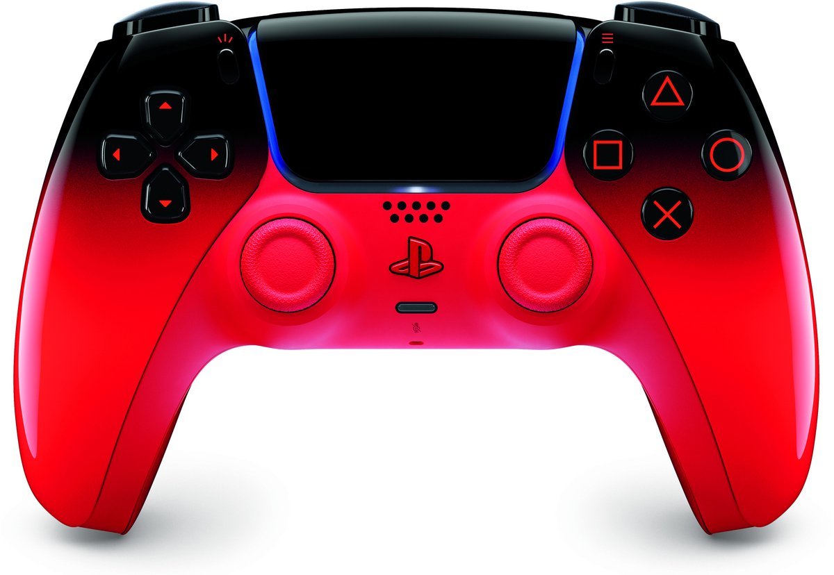 Sony dualsense techno red new draad
