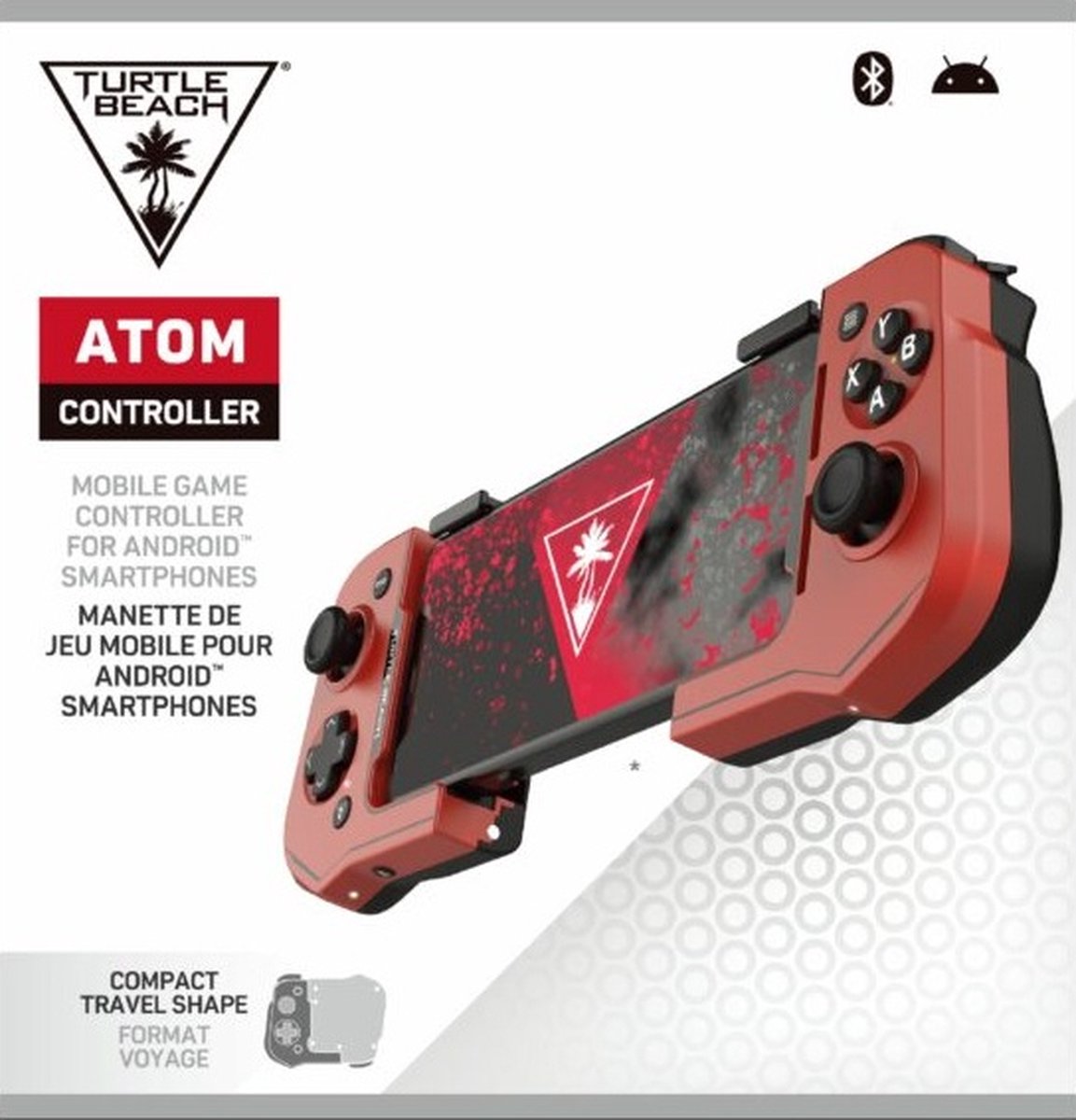 Turtle beach atom game controller android r 10 orig - Turtle Beach Atom Mobiele controller (rood)