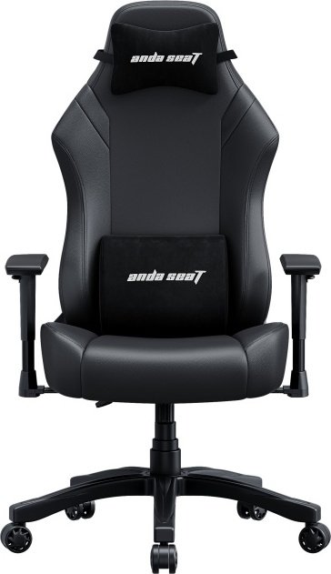 Andaseat luna premium large stoel zwart 7230247 - AndaSeat AD18-56-B-PV tot 110 kg Gamingstoel (PU-leer, zwart)