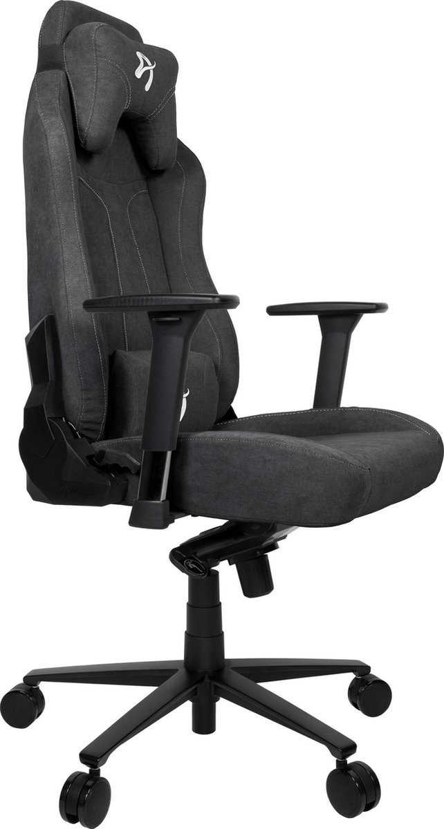 Arozzi vernazza gamingstoel soft fabr 9554920 8 orig - Arozzi Vernazza tot 145 kg Gamingstoel (stof, grijs)