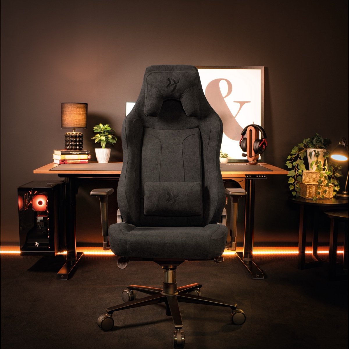 Arozzi vernazza xl gamingstoel soft f 6 orig - Arozzi Vernazza Xl tot 170 kg Gamingstoel (stof)