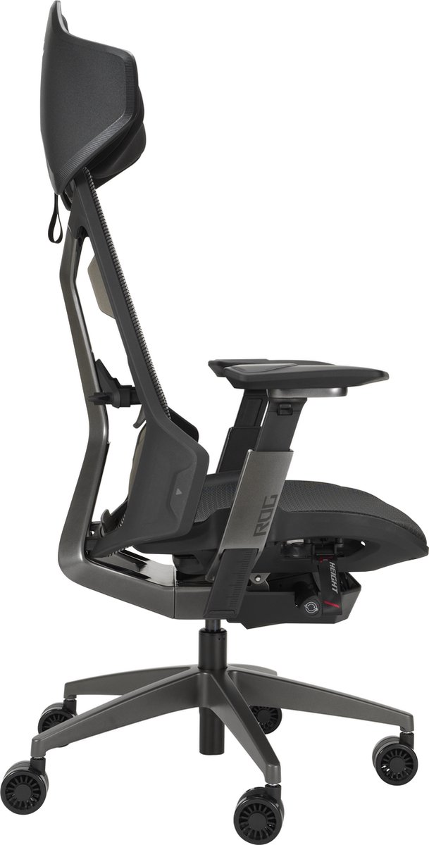 Asus rog destrier ergo gamestoel ma 4 orig - ASUS ROG Destrier Ergo tot 150 kg Gamingstoel (combinatie, zwart)