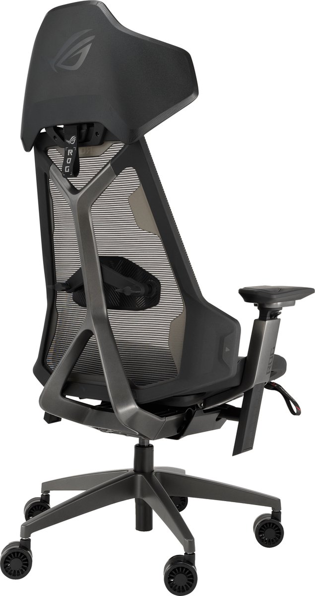 Asus rog destrier ergo gamestoel ma 5 orig - ASUS ROG Destrier Ergo tot 150 kg Gamingstoel (combinatie, zwart)