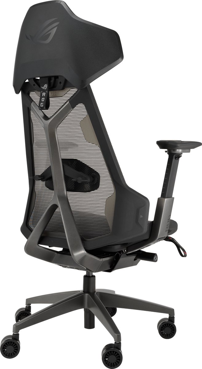 Asus rog destrier ergo gamestoel ma 6 orig - ASUS ROG Destrier Ergo tot 150 kg Gamingstoel (combinatie, zwart)