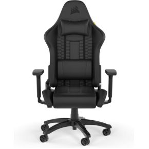 Corsair tc100 relaxed leatherette blac 2 orig - Corsair Tc100 Relaxed Leatherette tot 120 kg Gamingstoel (PU-leer)