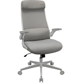 Cougar stryder bureaustoel lichtgrijs 3 orig - COUGAR CGR-STD-ASW tot 120 kg Gamingstoel (stof, wit)