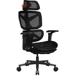 Cougar terminator air bureau stoel 2 orig - COUGAR CGR-TAR-ORB tot 120 kg Gamingstoel (mesh, zwart)