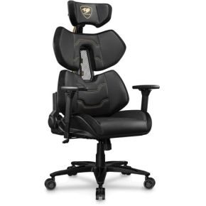 Cougar terminator elite gold stoel 3 orig - COUGAR CGR-TRE-GLB tot 135 kg Gamingstoel (PU-leer)