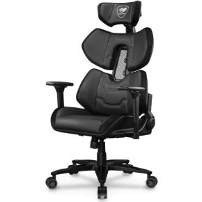 Cougar terminator elite stoel 8 orig - COUGAR CGR-TRE-SLB tot 135 kg Gamingstoel (PU-leer, zwart)