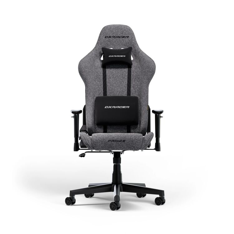 Dxracer prince l grey fabric gamestoel 11 orig