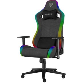 Genesis nfg 2246 gamingstoel in grijs 2 orig - Genesis NFG-2246 tot 150 kg Gamingstoel (stof, zwart)