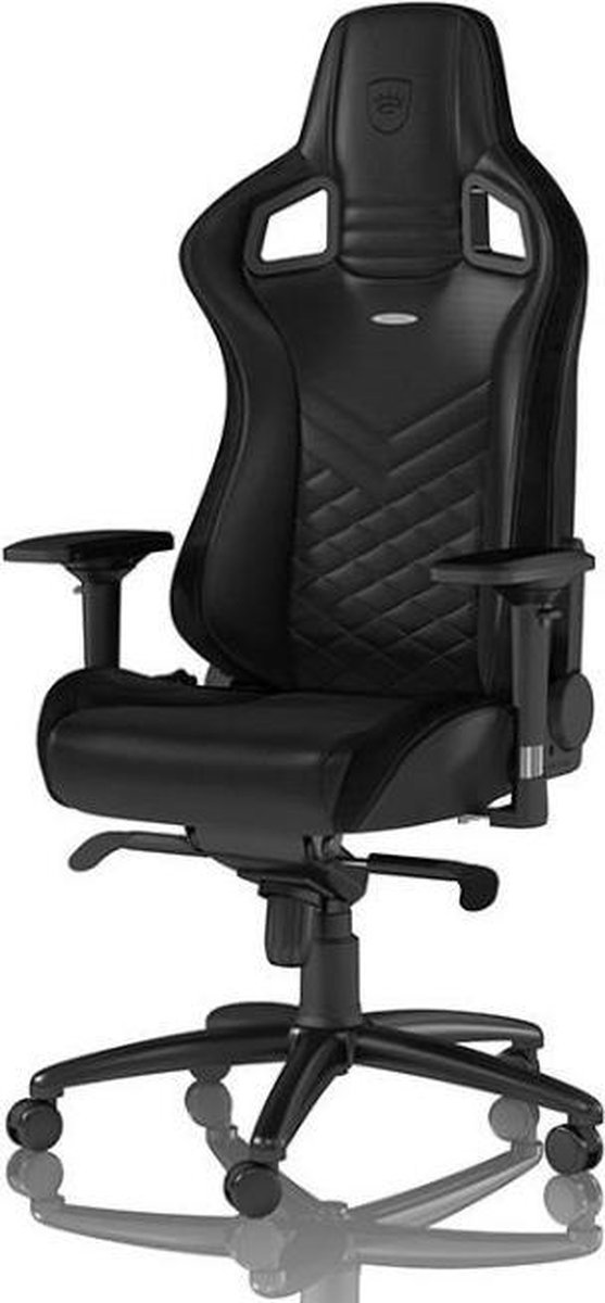 Noblechairs epic chair zwart 7 orig - Noblechairs Epic Gaming Chair tot 120 kg Gamingstoel (PU-leer, zwart)