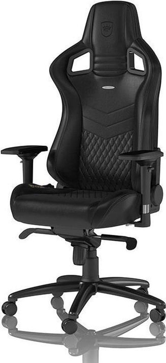 Noblechairs epic real leather zwart