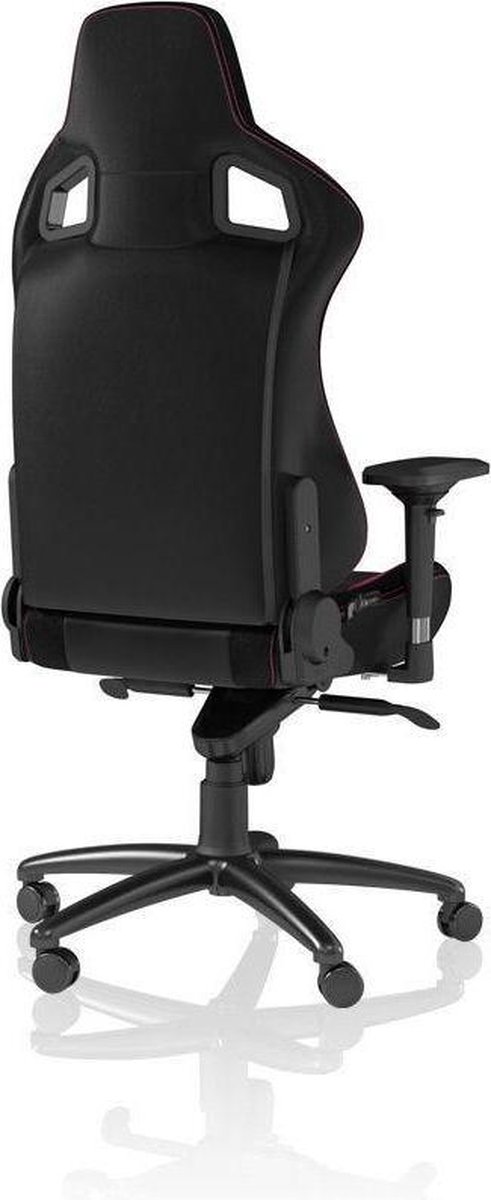 Noblechairs epic serie gamestoel roze zwar 6 orig - Noblechairs Epic Serie Gamestoel tot 120 kg Gamingstoel (PU-leer)