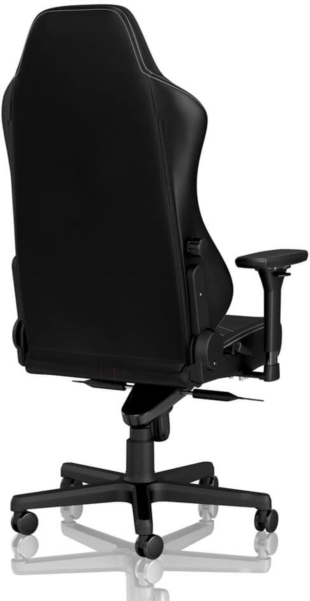 Noblechairs hero gamestoel zwart wit 3 orig - Noblechairs Hero Gamestoel tot 150 kg Gamingstoel (PU-leer, zwart)
