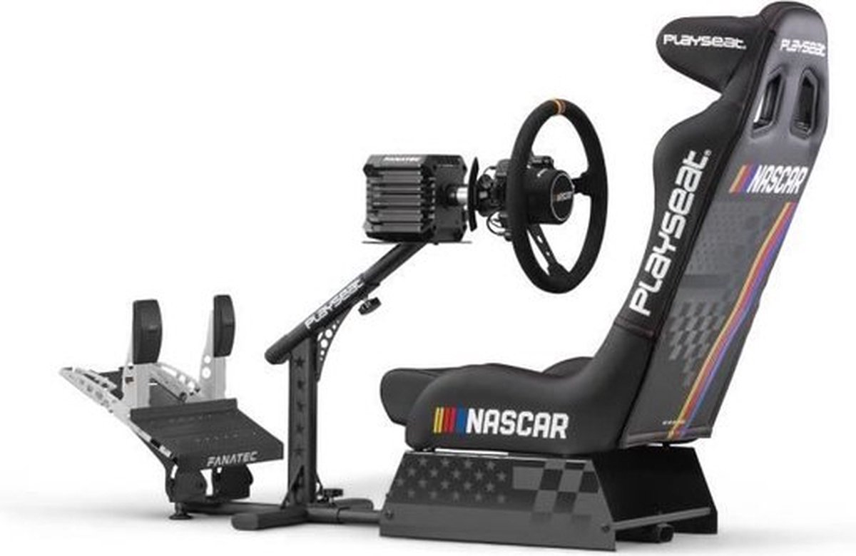 Playseat evolution pro nascar 9 orig - Playseat Evolution Pro Nascar tot 122 kg Gamingstoel (PU-leer, zwart)