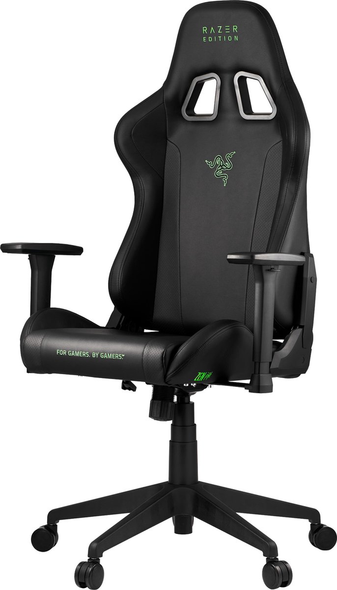Razer tarok essentials chair zwart 2 orig - Razer Tarok Essentials Gaming tot 130 kg Gamingstoel (stof, zwart)