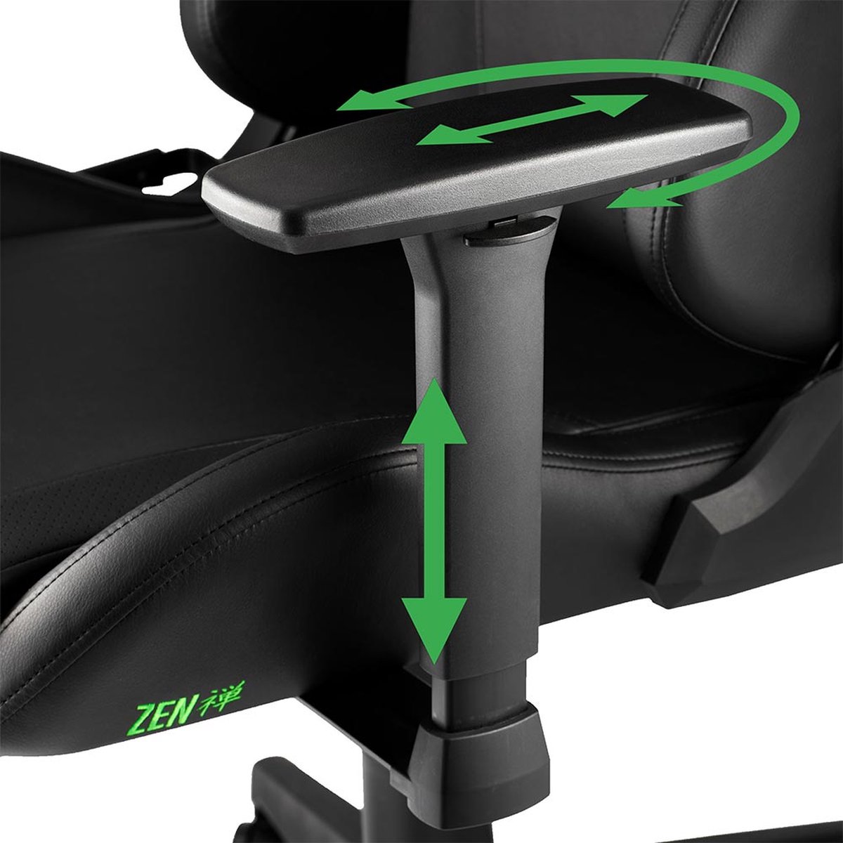 Razer tarok essentials chair zwart 9 orig - Razer Tarok Essentials Gaming tot 130 kg Gamingstoel (stof, zwart)