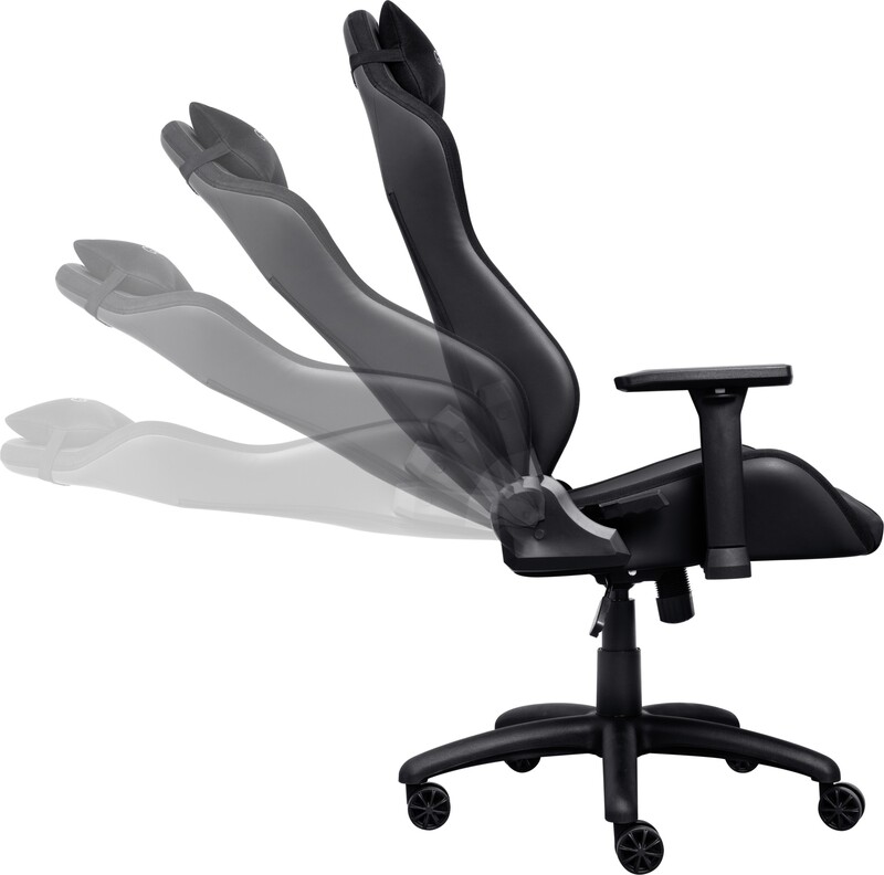Trust gxt 714 ruya gamingstoel games 4 orig - Trust GXT 714 Ruya tot 150 kg Gamingstoel (combinatie, zwart)